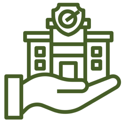 Secure education emblem design