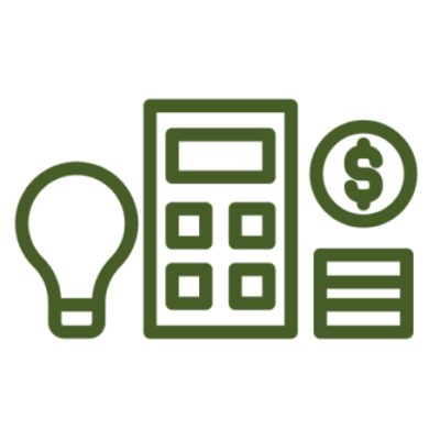 Financial planning symbols