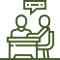Office meeting illustration